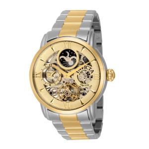 Relgio feminino Objet D Art Automtico - 42 mm. Ao. Ouro 40995