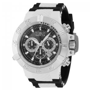 Relógio Masculino Analógico de Quartzo 50mm, Invicta Subaqua Noma III 38995, Preto e Branco