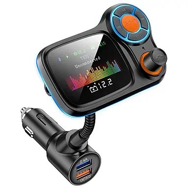 Adaptador Transmissor Veicular Bluetooth USB