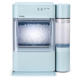 Máquina de Gelo em Pedaços GE Profile Opal 2.0 XL Tanque 3,8L WiFi Inteligente 17kg/24H XPIOXSYMO Azul Moonstone 110V