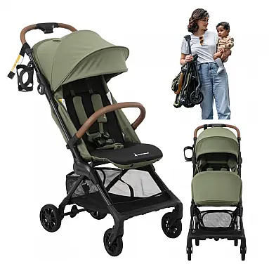 Carrinho de Bebê Compacto BabbleRoo