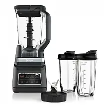 Liquidificador Ninja Pro Plus DUO 1200W Jarra 2,1L e 2 Copos 710ml Auto-IQ Preto/Aço