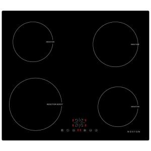 Cooktop de Indução de Embutir NOXTON 4 Queimadores, 220V 6400W, Preto