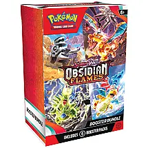 Pacote de boosters Pokémon TCG Scarlet & Violet Obsidian Flames com 6 pacotes