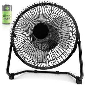 Xasla Ventilador Industrial , com 2 Velocidades, 110V, Preto
