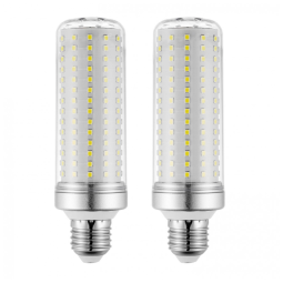 Lâmpadas LED RA RAYHOO 18W 2800 Lumens 3000K Branco Quente E26/E27, Equivalente 120-180W, Ultra Brilhante, Não Dimável, Kit 2 Unidades