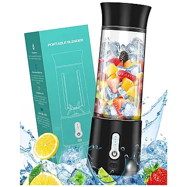Mini Liquidificador Pessoal Portátil 500mL