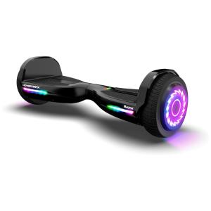 Hoverboard com Luz LED, Auto Equilíbrio, Velocidade de 14,5 km/h, para Crianças e Adolescentes até 80 kg, 110V 250W, Razor Prizma, Preto