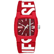 Relógio Masculino Analógico de Quartzo, Diesel, Vermelho