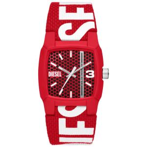 Relógio Masculino Analógico de Quartzo, Diesel, Vermelho