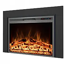 Lareira Elétrica Kentsky 107x75cm 1500W Kit Trim Chamas LED Embutir 110V