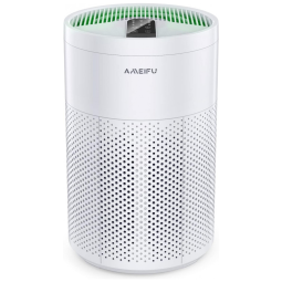 Purificador de Ar com Função Automática Monitora a Qualidade do Ar, Área até 125 m2, AMEIFU, Branco