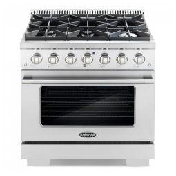 Fogão 6 bocas 91cm Cosmo inox Vista forno a gás 127L convecção dupla 110V