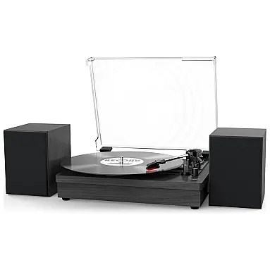 Toca Discos Retro 3 Velocidades