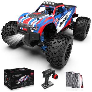 Carrinho de Controle Remoto 36 km, h com 2 Baterias Recarregáveis para Adultos, RIAARIO, Azul