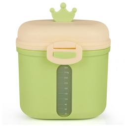 Dispenser Fórmula Bebê Accmor Verde Portátil com Colher Nivela 360g