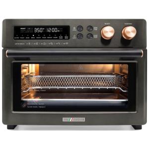 Forno Elétrico 25L de Bancada Multifuncional, Aço Inoxidável, 1750W, 110v, VAL CUCINE TA 25GB1, Preto