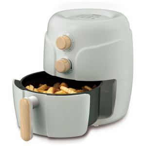 Fritadeira Elétrica AirFryer 4.5L de Capacidade com Cesto Antiaderente, 110v, DIDIMO, Branco