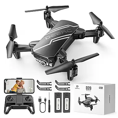 D20 Mini Drone com Câmera
