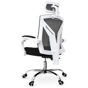 Cadeira ergonômica, HBADA HDNY115WM, Branco