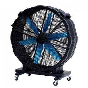 Ventilador Industrial Albott 107 cm Preto, Alta Velocidade, 3 Velocidades, 500W, Modelo GFJ001, 110V
