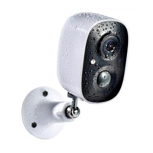 Câmera de Segurança sem Fio 1080p com Visão Noturna á Prova dÁgua, 1UN, Geekee CG6F WD, Branca