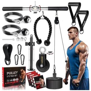 Kit de Acessórios Multifuncionais para Treino em Casa, 11 Peças, ODCPN, Preto