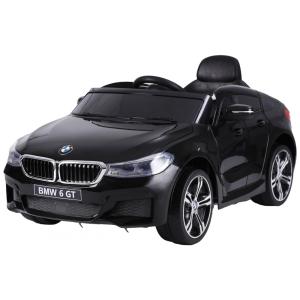 Carro Elétrico Infantil BMW a Bateria 12V com MP3, Luz Led e Velocidade Ajustável, Cuoote, Preto