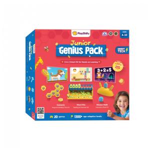 Plugue STEM 3 em 1 Educacional com Blocos Magnéticos para Tableys e Celulares, Shifu