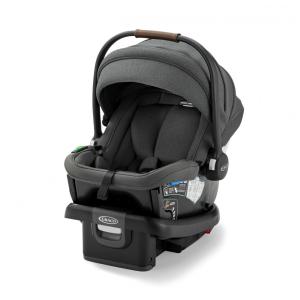 Assento de Carro para Bebê Graco Gomax, Modelo Ace, Leve, Reclinável e Instalação Rápida com ou Sem Base