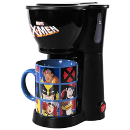 Máquina de Café com Tema Marvel X-Men, Incluí 1 Caneca de 350mL, 110V 900W, Uncanny Brands