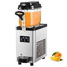 Máquina de Slush Raspadinha VEVOR 6L Tanque Único 25 Copos Inox 300W 110V