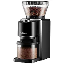 Moedor de Café Elétrico 35 Níveis de Moagem até 135g Aço Inoxidável, 200W, 110v, SHARDOR CG9406 UL2, Preto