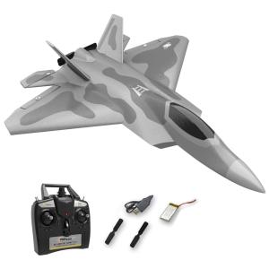 Top race TR F22B Avião de Controle Remoto 4 CH para Adultos, Idade Recomendada 14