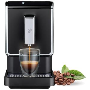 Tchibo Máquina de Café Expresso Automática com Painel Digital, 1350W, 110V, Preta