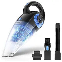 MOOSOO Aspirador de Pó Automotivo Portátil Recarregável 8500PA, 80W Bivolt