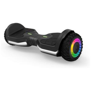 Hoverboard com Bluetooth, Pneus para Todo Terreno, Luzes LED e Alto Falante Integrado, 110V 500W, Jetson, Preto