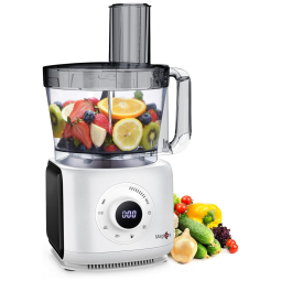 MAGICCOS Processador de Alimentos com 7 Velocidades, 1000W, 110V, Branco