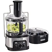 Processador de Alimentos 2.8mL com 2 Velocidades, 450W, 110v, HAMILTON BEACH PROFESSIONAL 70815, Prateado
