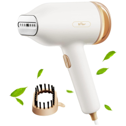 Vaporizador de Roupas Profissional Aquecimento 10s com Desligamento Automático, 1000W, 110v, BEAR ARCHERY A 1201, Branco