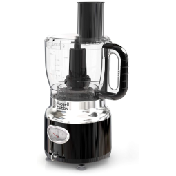 Russell Hobbs Processador de Alimentos Retro 2 Velocidades 8 Xic, 110v, REMINGTON FP3100BKR, Preto