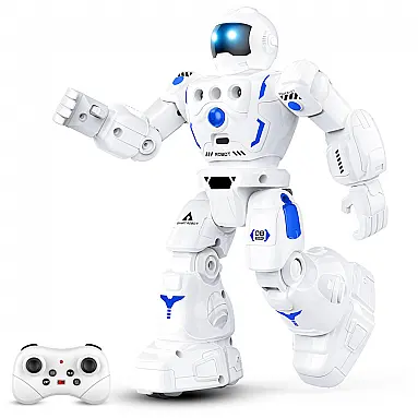 Robô Programável Azul e Branco