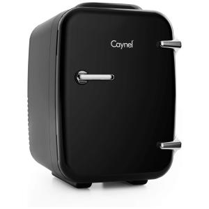 Mini Geladeira Automotiva CAYNEL, Termoelétrico , 4 Litros 6 Latas, Preto