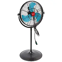 Ventilador de Coluna 3 Velocidades Ajustáveis, 110V 138W, OEMTOOLS 23978, Preto