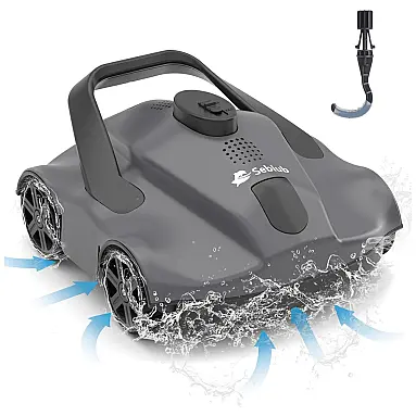 Aspirador de piscina sem fio