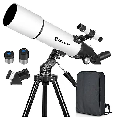 Telescópio Astronômico 30x66 Compacto e