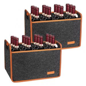 Bolsa Térmica para 12 Garrafas de Vinho da Foyego - Kit com 2 Unidades, Ideal para Viagens, Camping e Piqueniques, Presente Ideal para