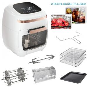 GoWISE USA AirFryer Função Desidratadora, 8 Programas 11 Litros Preta 110V