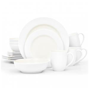 Aparelho de Jantar para Todas as Ocasiões, Elegância e Sofisticação para Sua Mesa com 16 Peças, Formato Redondo e Material de Cerâmica