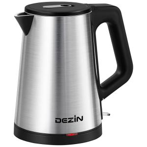 Chaleira Elétrica 0.8L com Desligamento Automático, Aço Inoxidável, 110v, DEZIN LL 8512, Verde